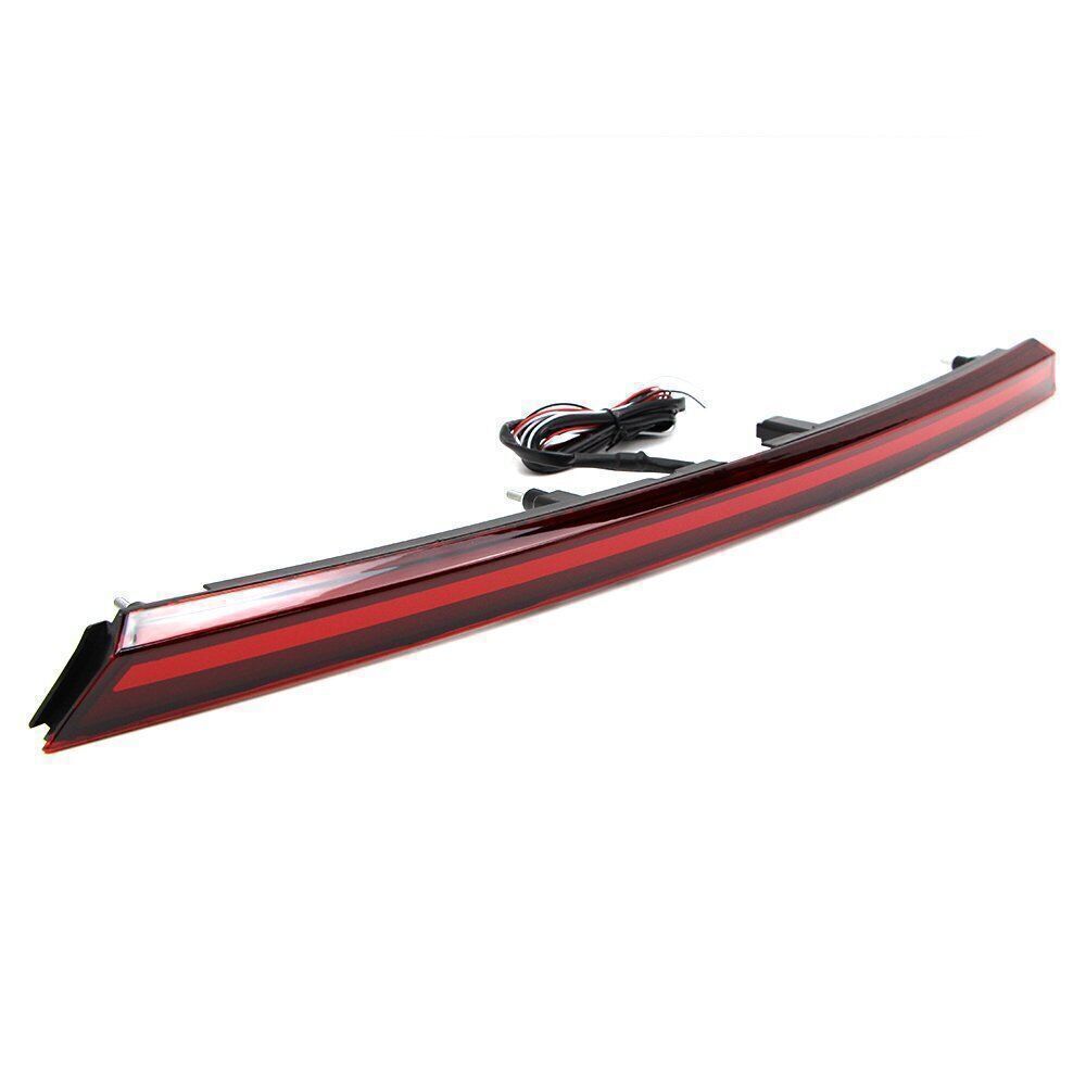Rear Door Trunk LED Tail Brake Lamp Turn Light Cover Red for Kia Forte 2019-21