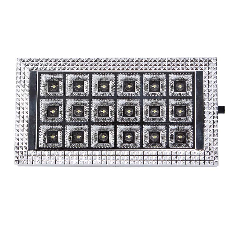 12V 18 LED White Roof Ceiling Vehicle Car Interior Reading Lights Lamp Bulb New