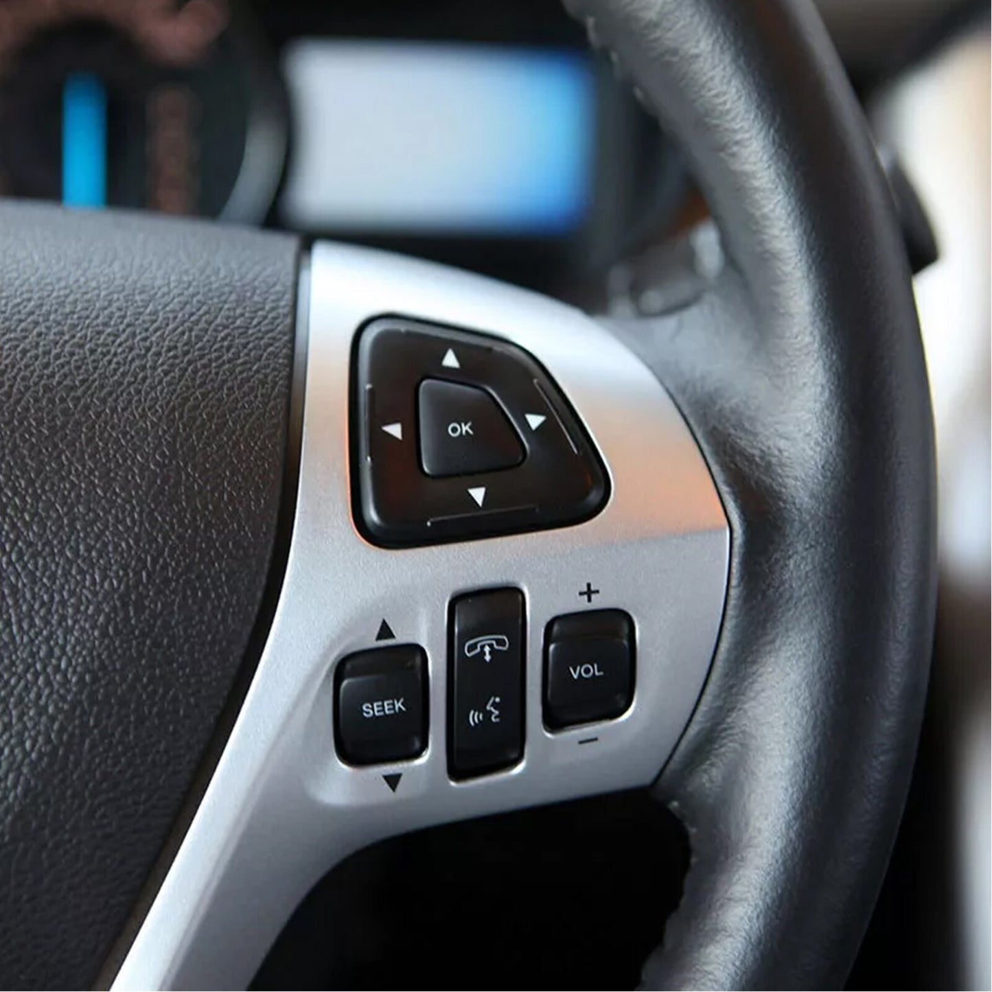 Steering wheel control switch multifunction button for ford Edge Explorer 12-18 Q