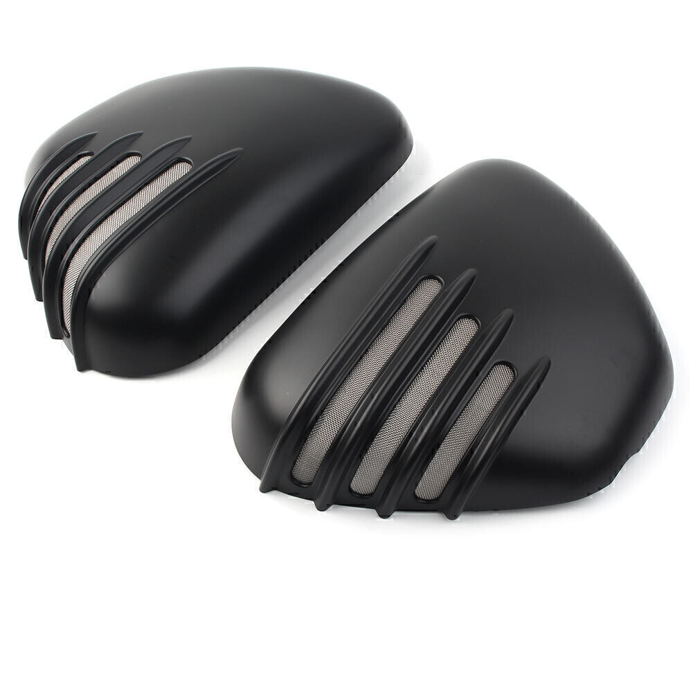 For Street Cup Twin Scrambler 2017 2018 2019 Matte Black Side Battery Cover