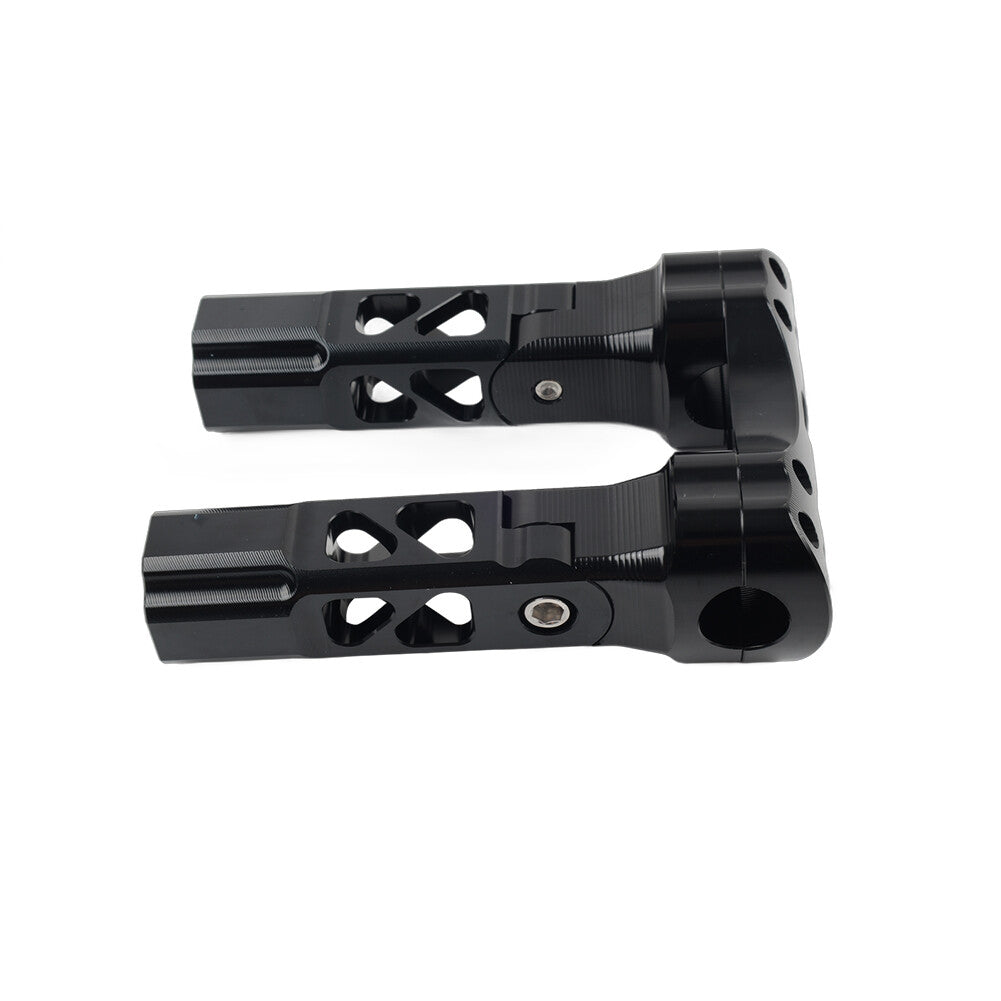 6.5 Pullback Handlebar Risers Clamps Fit for Harley Dyna Softail Sportster 1 Bar