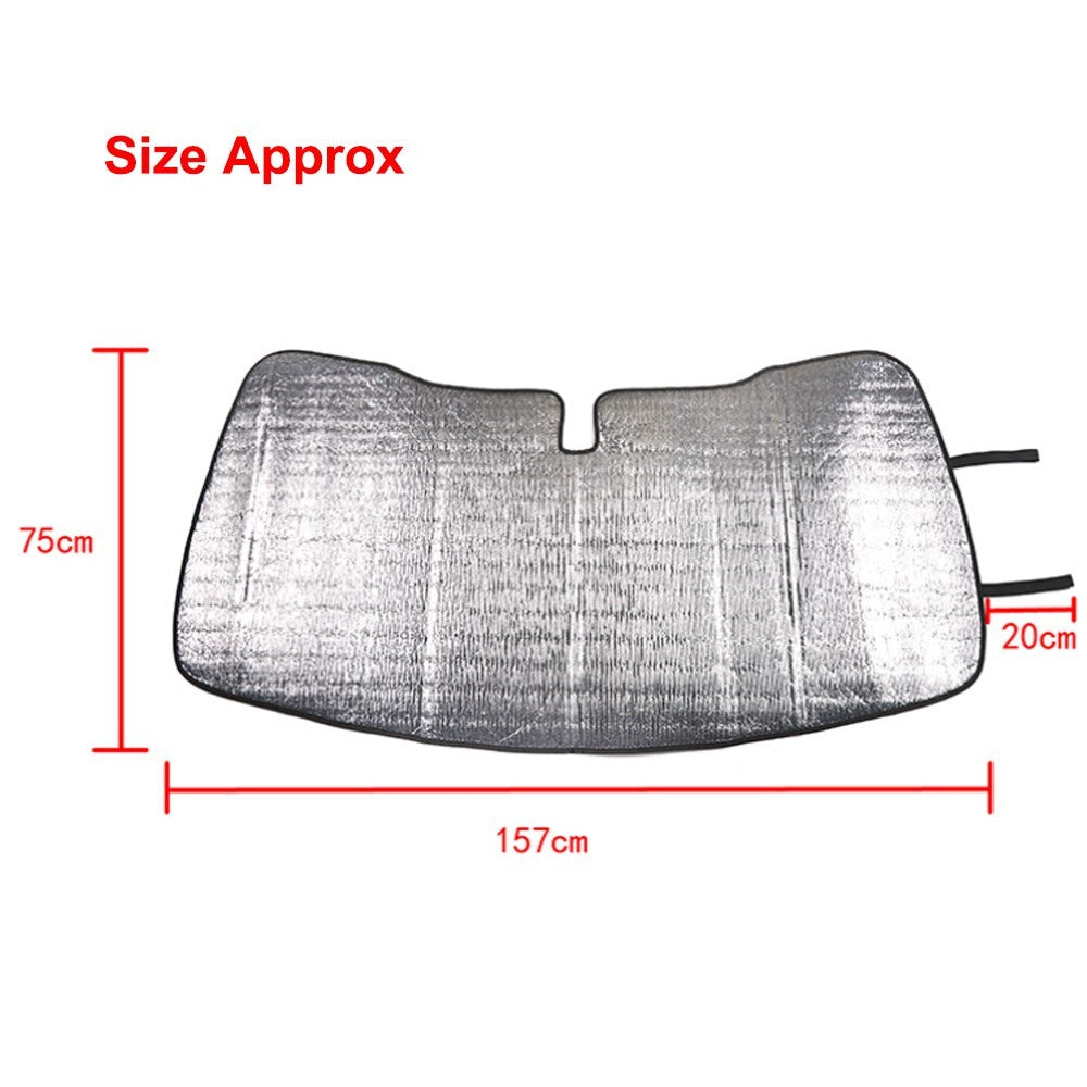 Front Windshield Sunshade Cover Sun Visor Shade UV Block for Ford F150 2015-2020