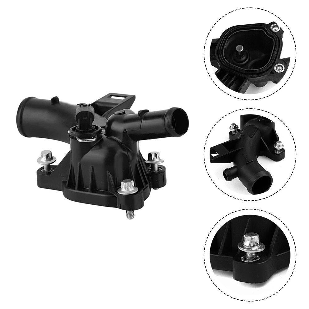 Water Outlet Housing Coolant Flange Sensor 25192985 for Vauxhall for Corsa D E