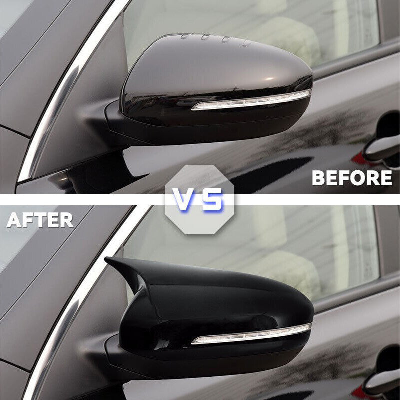 Driver + Passenger Side Mirror Covers for for Kia Optima K5 2011-2015- v