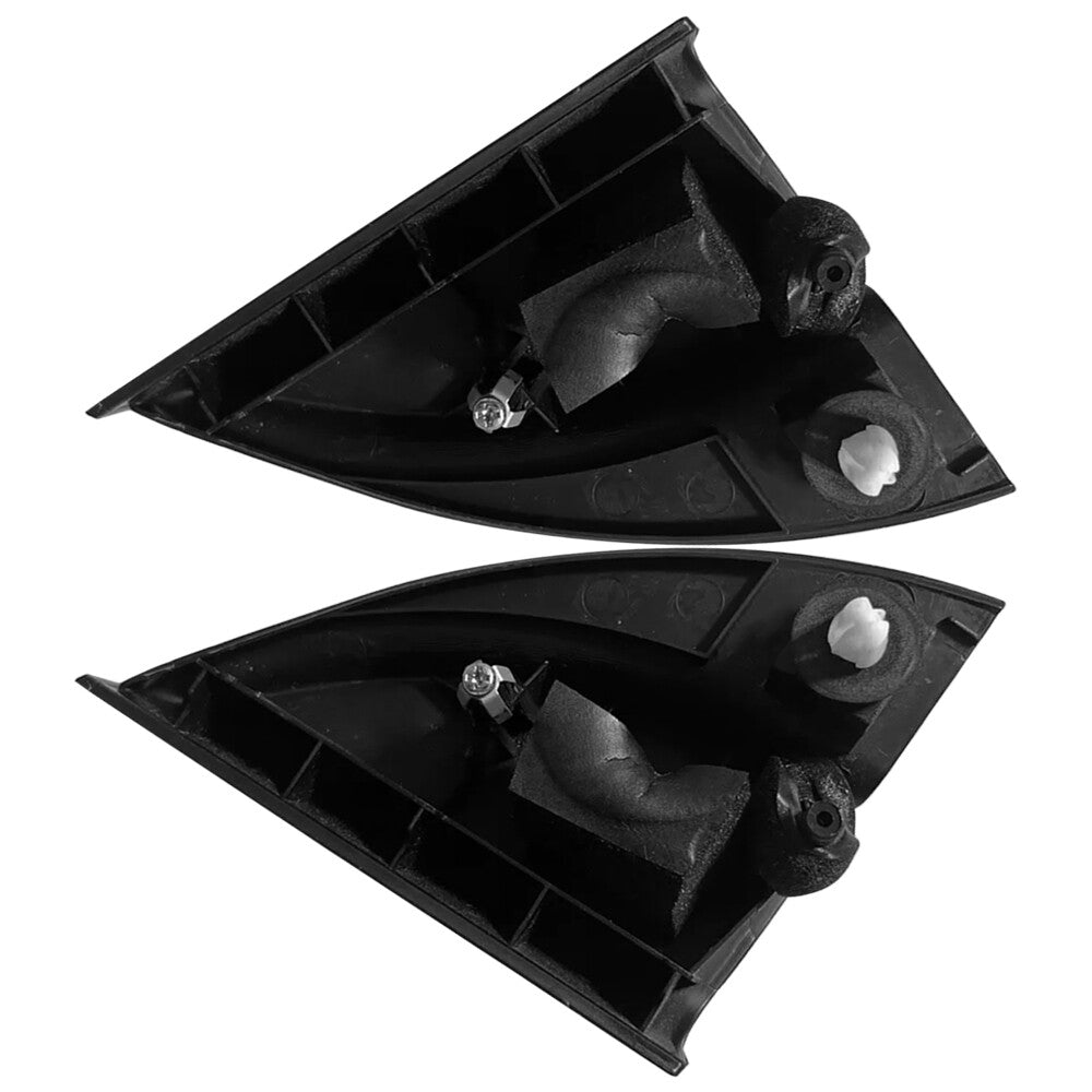 2Pcs Interior Corner Cover Trim Black for Elantra 2011-2014 Left+Right Side Q
