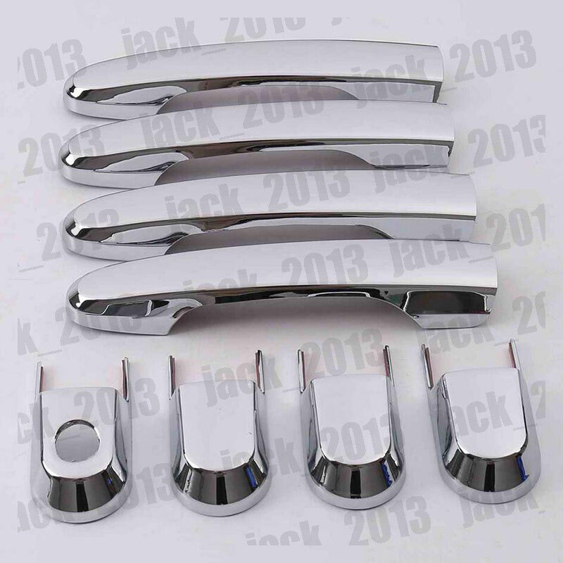 for Hyundai for Tucson 2006-2014 Chrome ABS Car Side Door Handle Cover Trim 8x