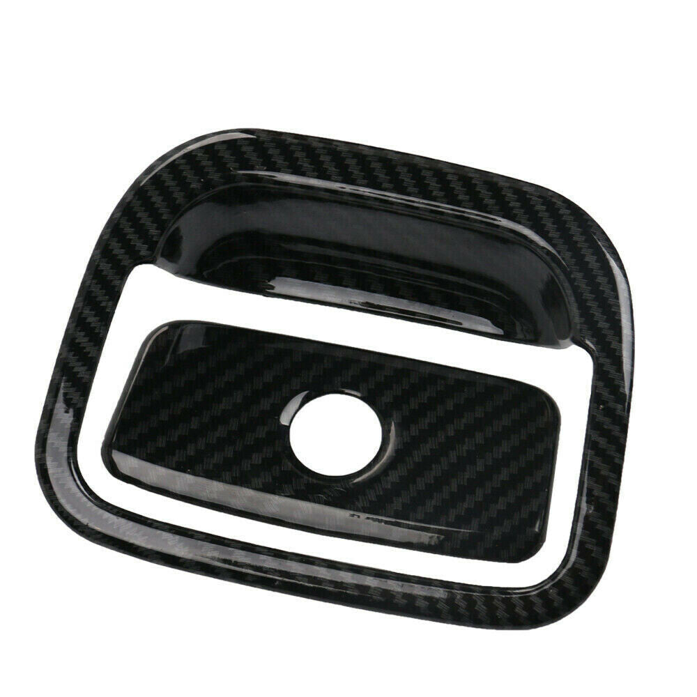 Carbon for Co -pilot Storage Box Handle Trim Cover for Jeep Grand Cherokee 2014-2021