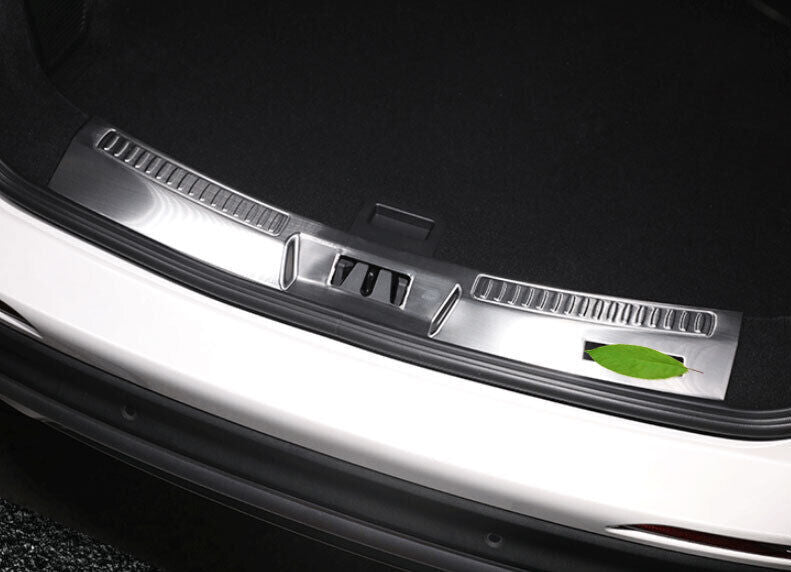 for Lincoln Corsair 20-2022 Inner Rear Bumper Protector Steel Guard Trim Silver