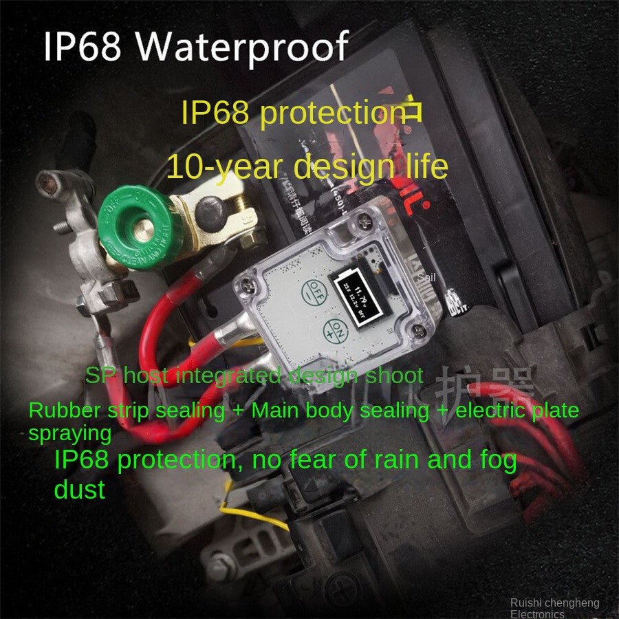 Car Battery Isolator Disconnect Cut Off Power Switch With Remote Control