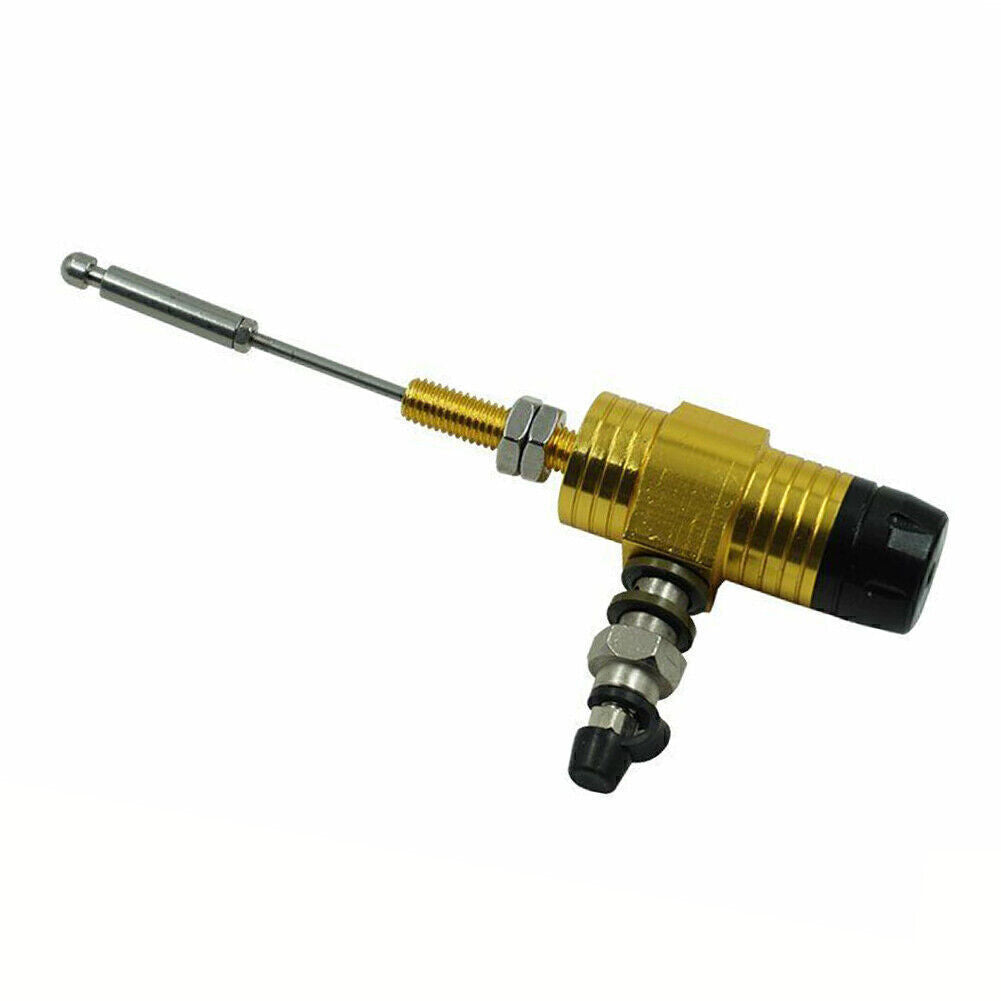 M10x1.25MM Hydraulic Clutch Master Cylinder Rod Brake Pump Universal Motor gold