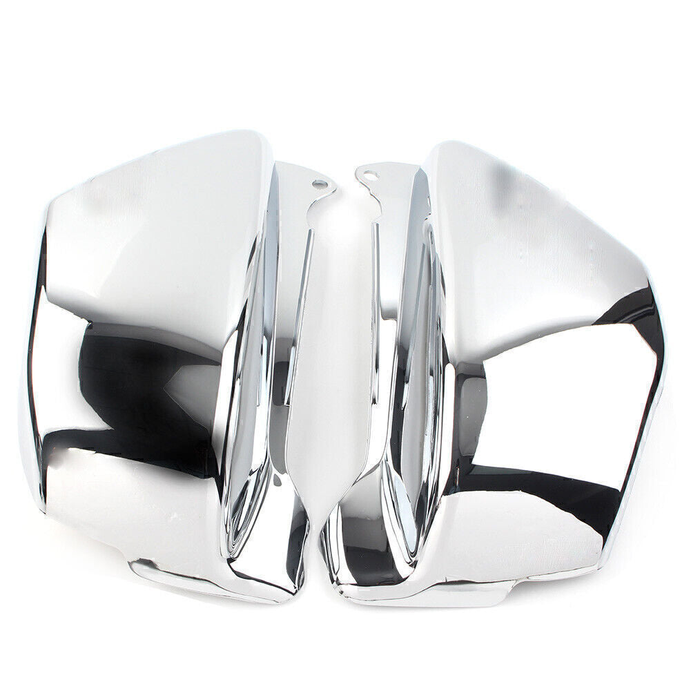 Pair Battery Side Fairing Cover Silver for Honda Magna VF 750 VF750C 1994-04 CT