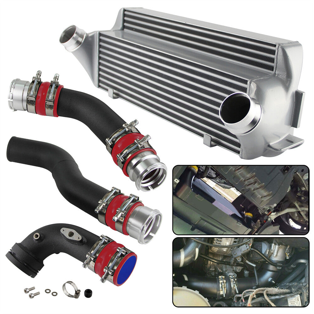 Intercooler+Piping Kit For EVO2 for BMW 1/2/3/4 Series 228i 320i 328i 128i 420i 428i