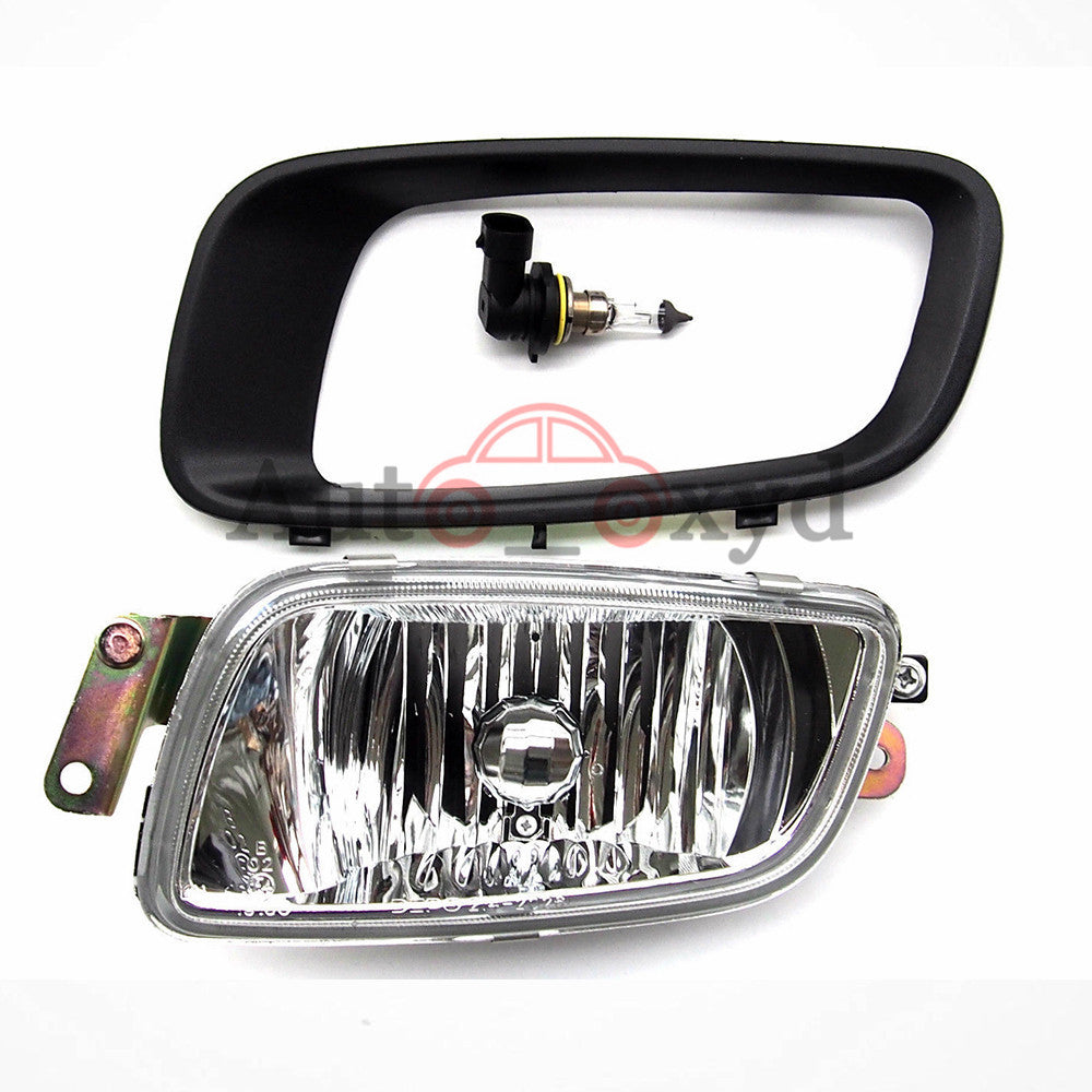 2X Front Fog Lights Lamps+Cover 00-03 for MITSUBISHI Pajero Montero V73 V75 V77