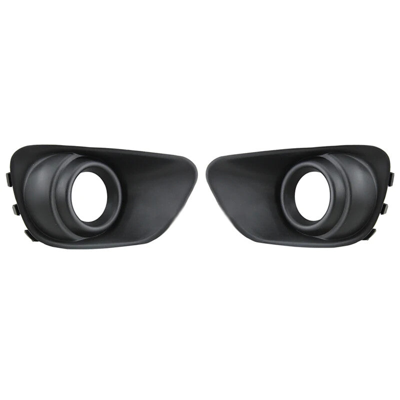 2Pcs for Jeep Compass 2011-2017 Front Bumper Fog Light Lamp Trim Frame Cover v