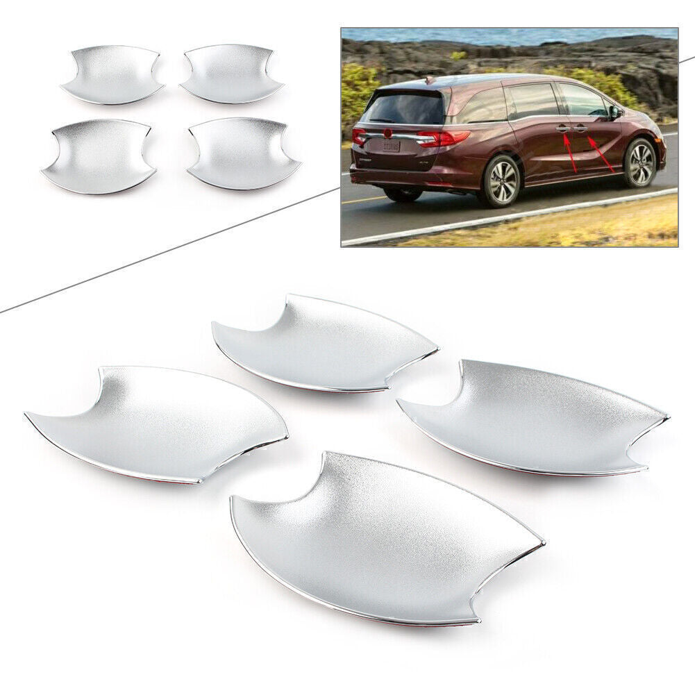 for Honda Odyssey 2018-2020 19 US Version 4x Chrome Door Handle Bowl Cover Trim