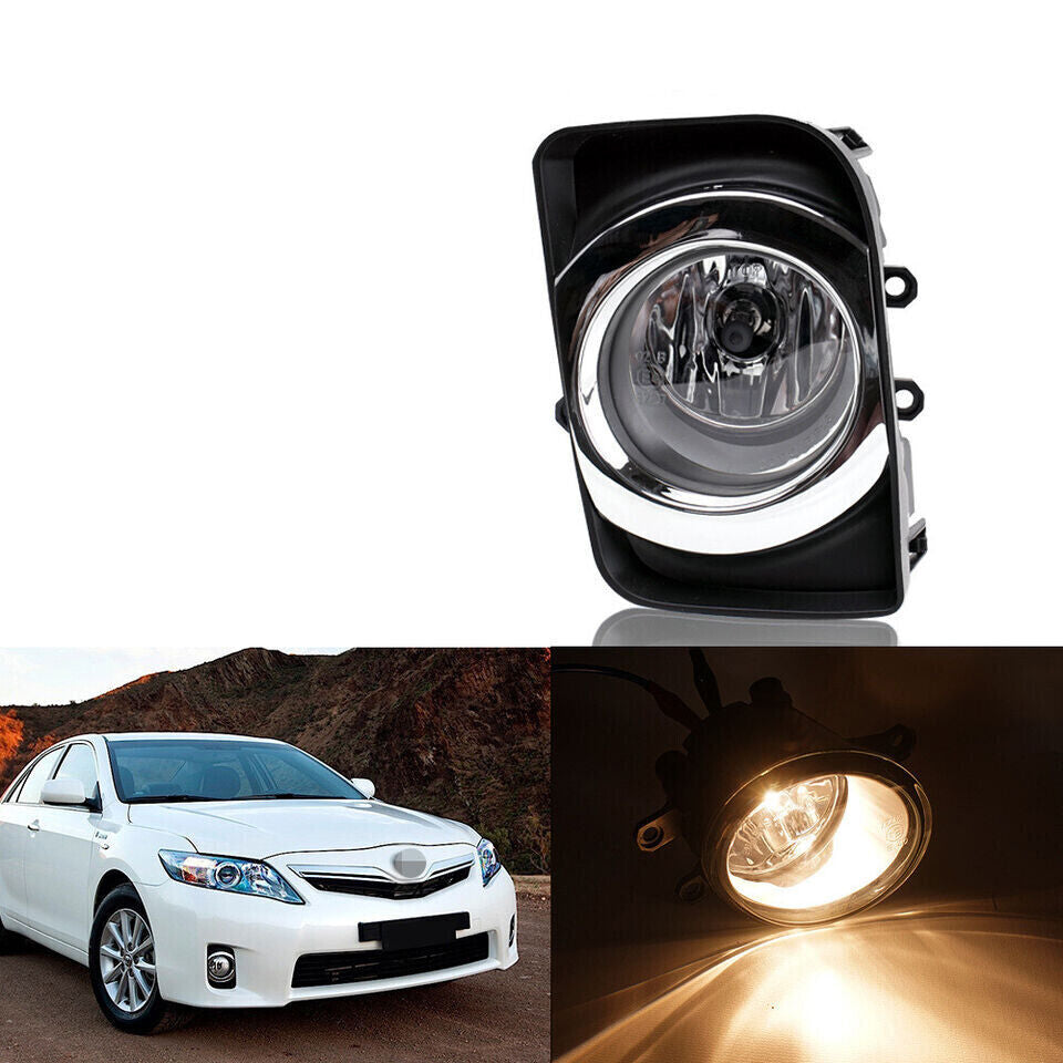 Set Bumper Car Fog Lights Lamps for Toyota for Camry Hybrid 2010 2011