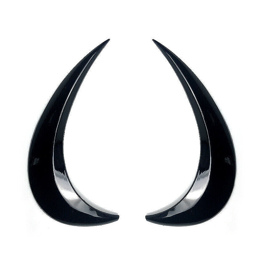 Car Headlamp Headlight Eyebrow Eyelids Cover Trim BLK for VW Beetle A5 2012-2018