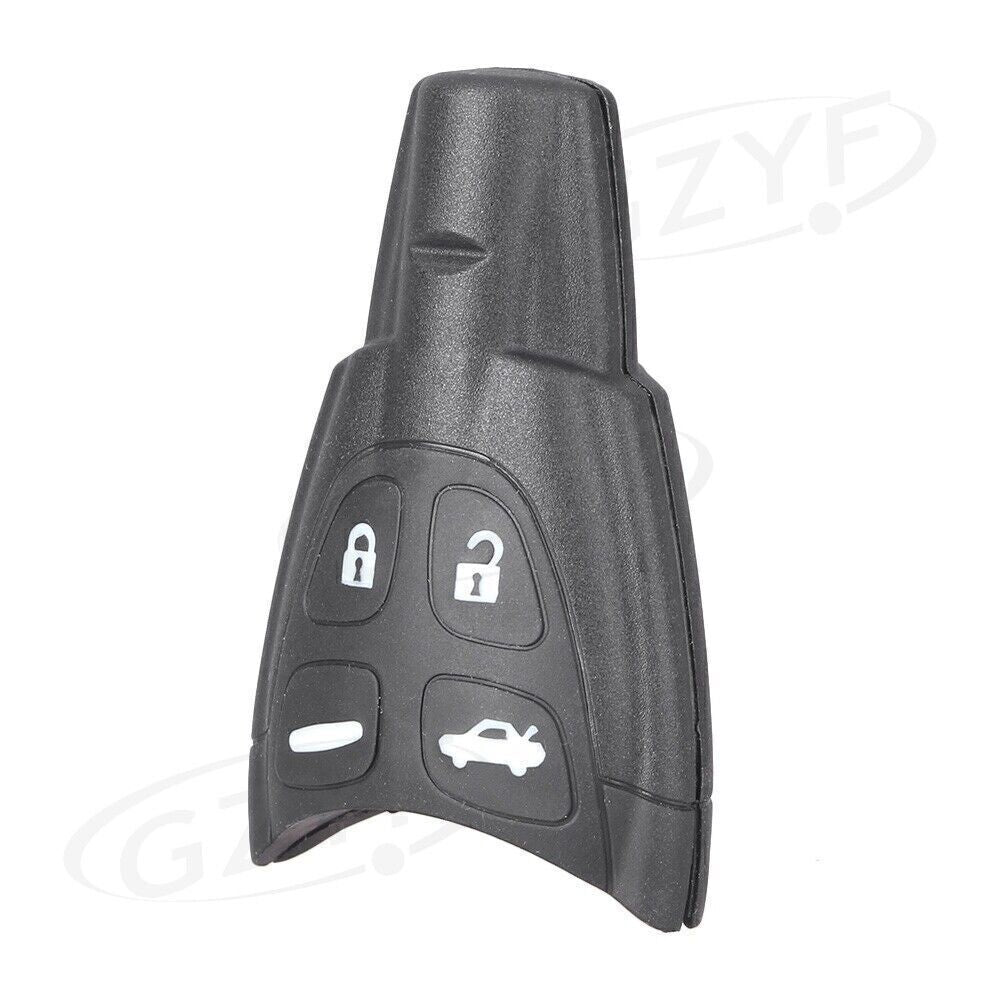 4 Buttons Remote Key Fob Shell Cover Case Keyless Fit for Saab 9-3 Sport Sedan 03-11