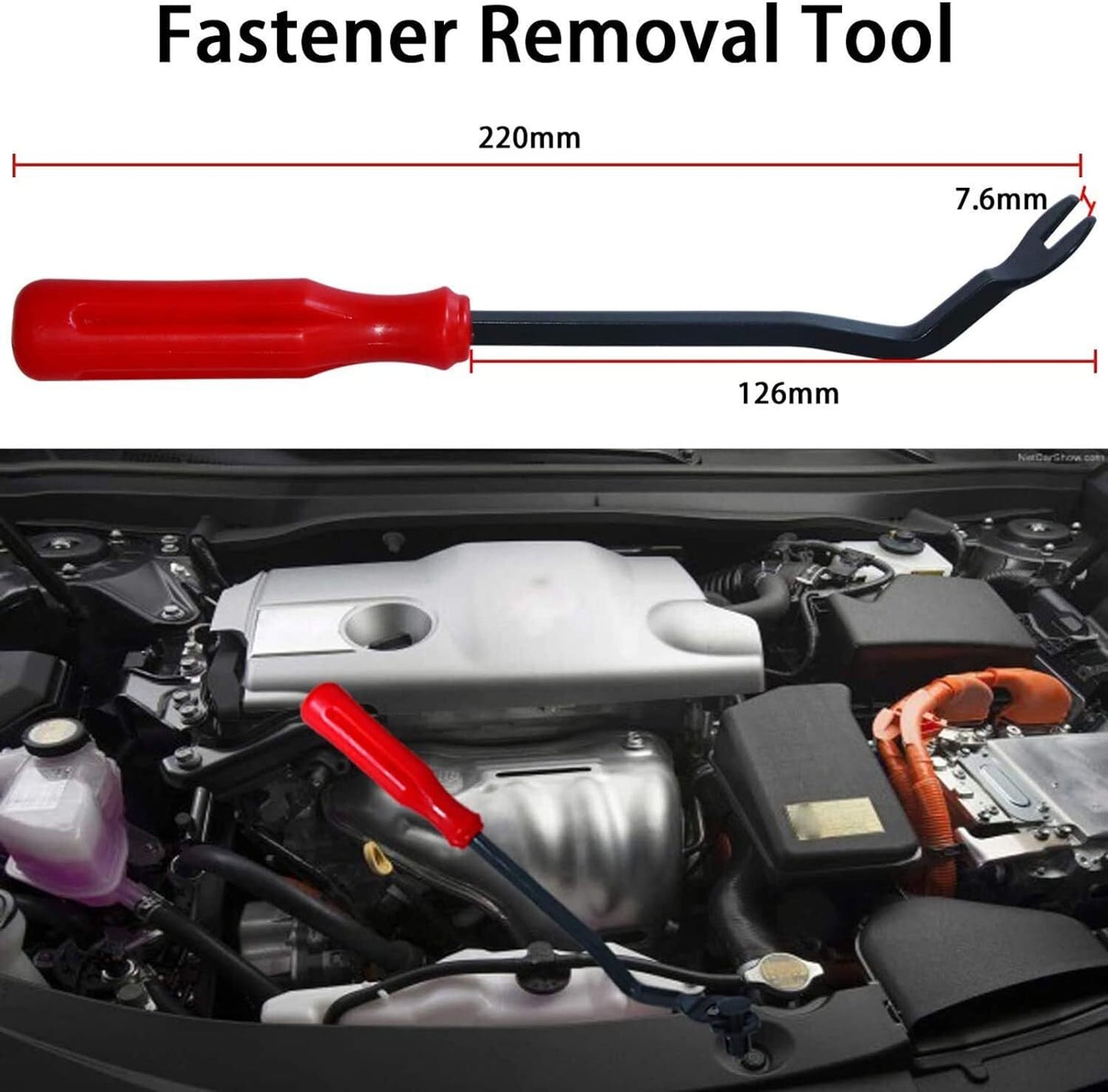 950-piece set of car fastener clips, bumper clips, car plastic clips, fasteners, and push pins