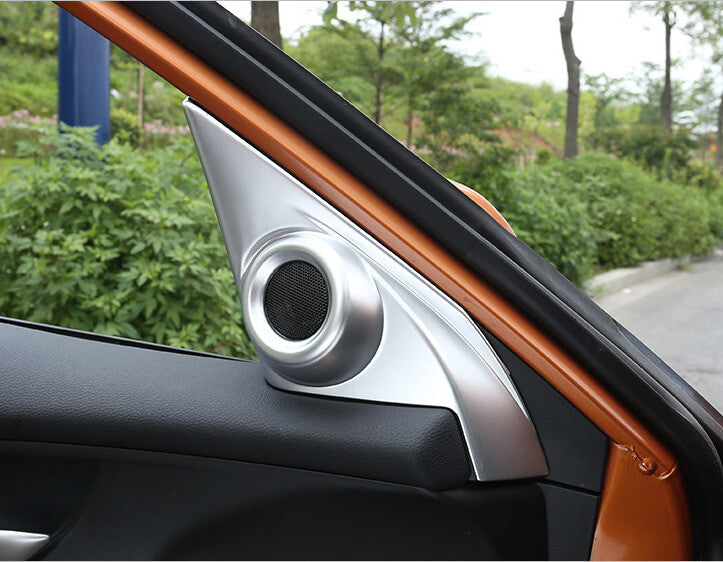 For 10th for Honda for Civic 2016-2020 Matte Black ABS Car Door Stereo Speaker Cover
