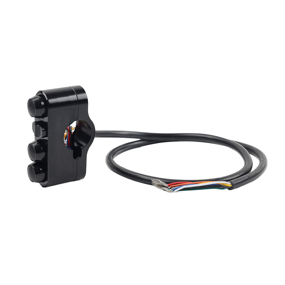 1 Handlebar Control Switches w/ Wiring Harness CNC Fit for Harley Dyna Sportster