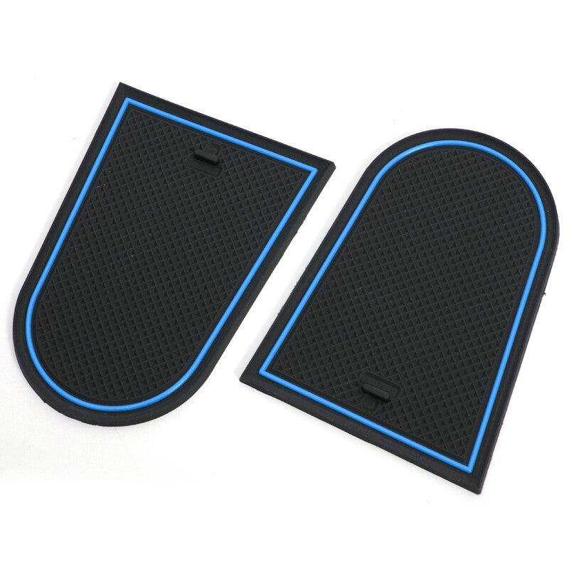 Anti-Slip Gate Slot Cup Mat for MITSUBISHI TRITON L200 2015 - 2018 4DR Door Mat