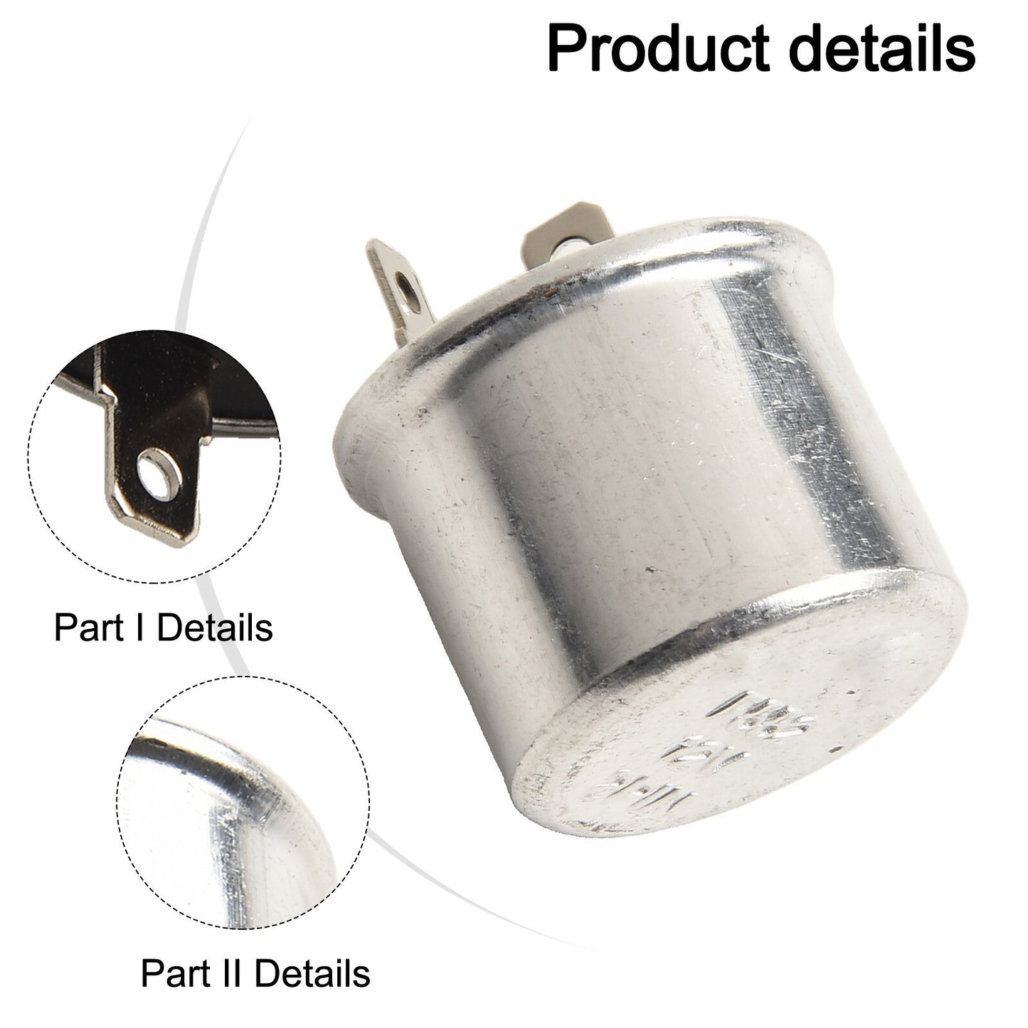 Lighting Turn Signal Hazard LED-Flasher Relay 2-PIN No Fast Hyper-flash EF32 New v