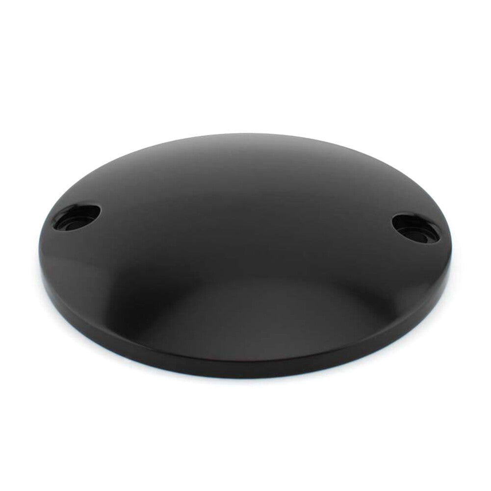 2 Hole Black Domed Points Cover Softail Bigtwin for Harley Timing Ignition Timer