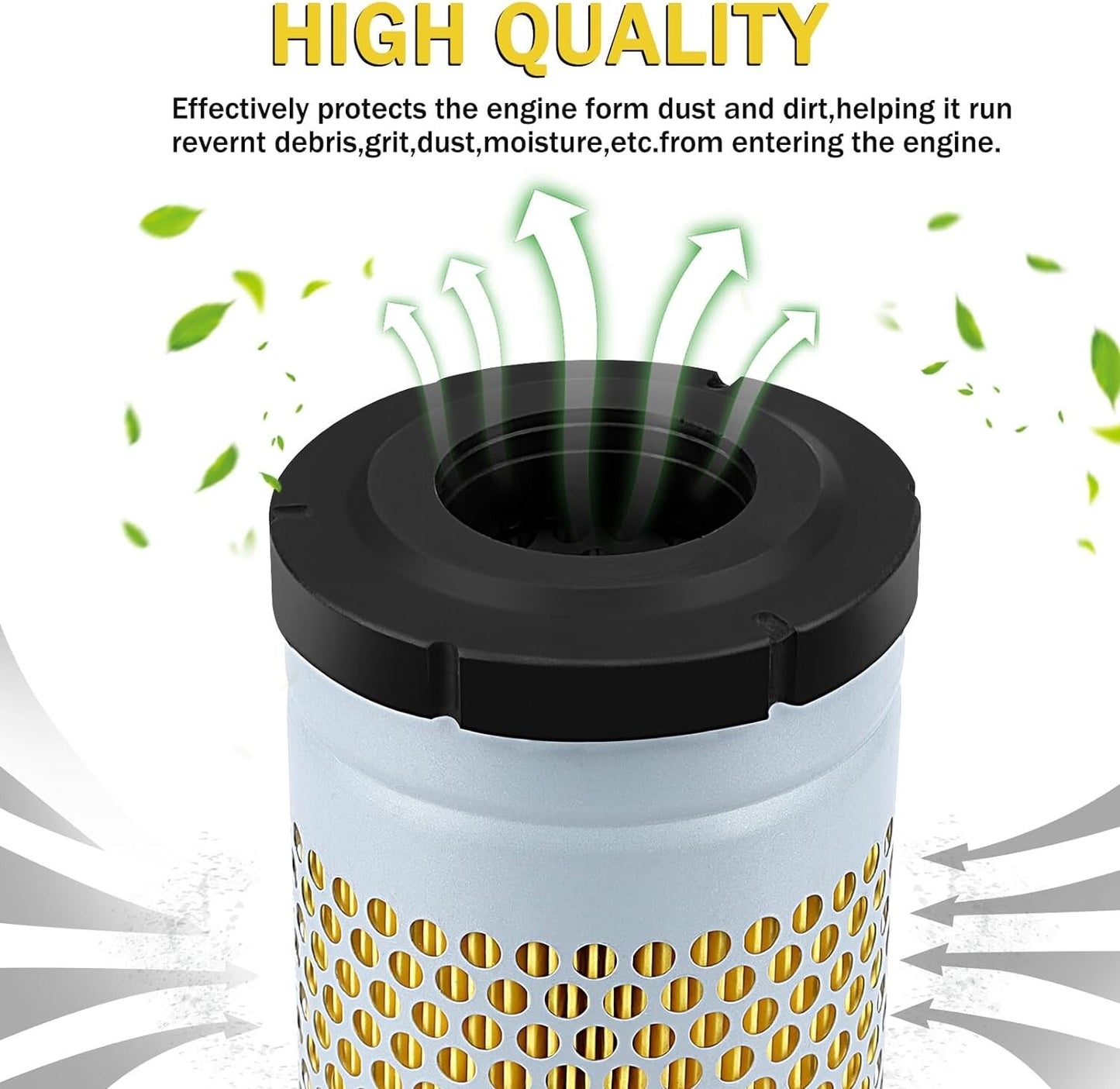 Air Filter for Kubota Model B1410, B1610, B1700, B2100, B2400, B2410, B2710 B303