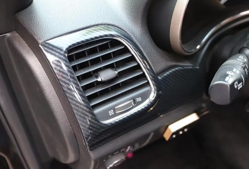 for Jeep Grand Cherokee 2014-2019 Carbon Fiber Interior Kit Cover Trims Decorate