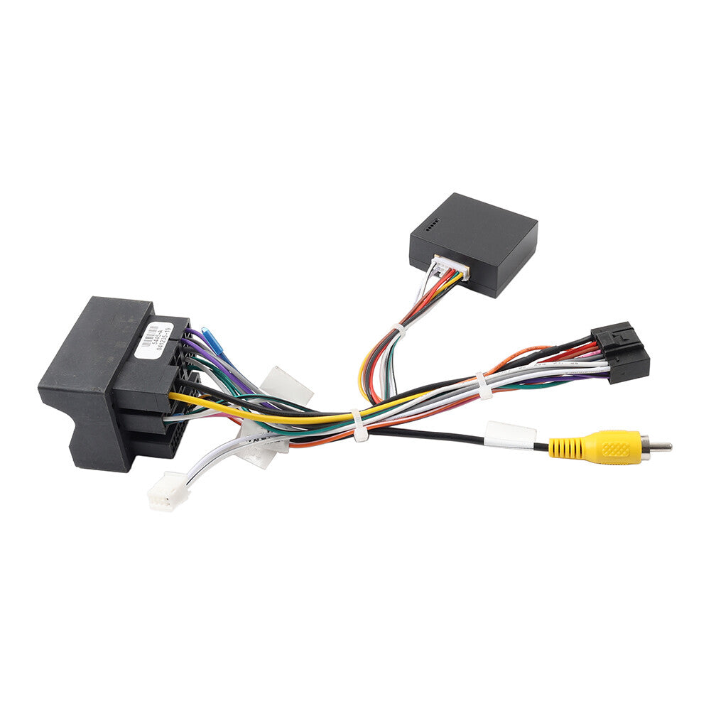 Audio Player 16Pin Power Cable Adapter With Canbus Box for VW for Golf 7 for Passat
