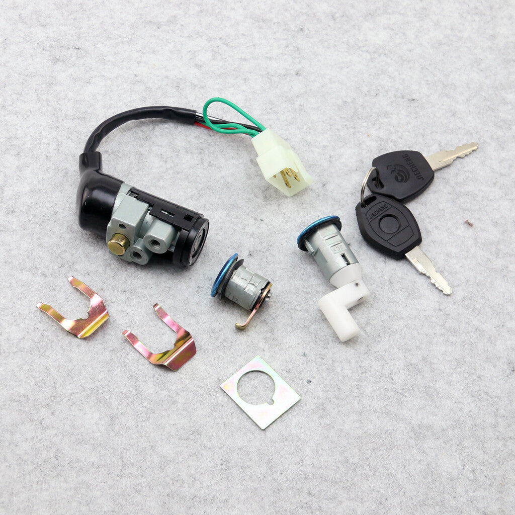 IGNITION SWITCH for SEAT LOCK TANK LOCK for HONDA DIO AF18 AF27 AF28 SET LOCKS