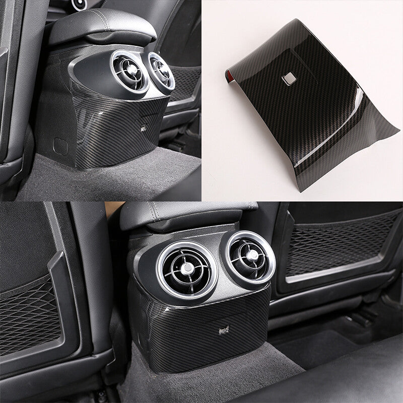 4 pcs - Real Carbon Fiber Inside Door Panel Covers for Maverick 2022 - 2023- v