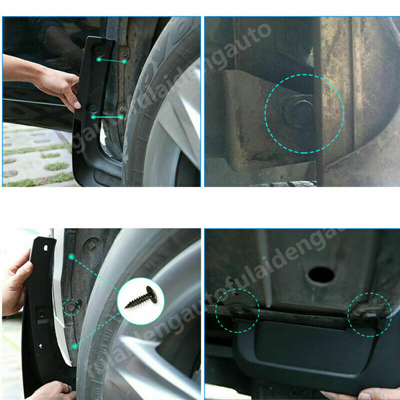 for Volvo XC40 2018-2022 Car Front Rear Fender Splash Guards Mud Flaps Mudguards