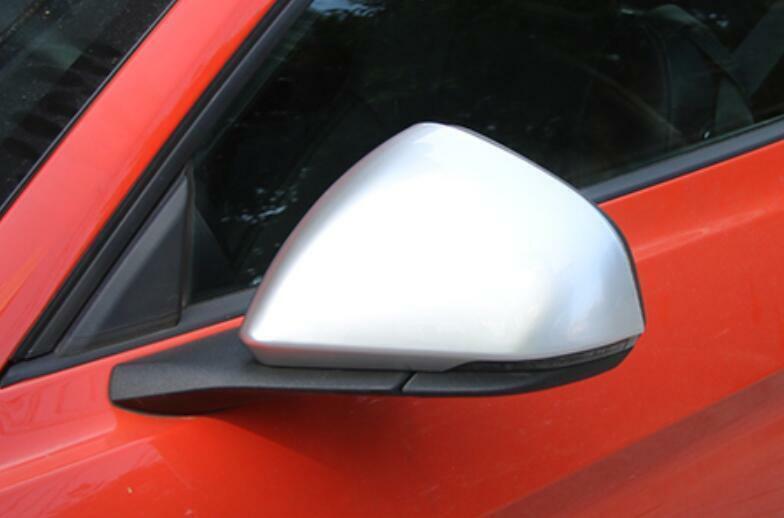 Fit for Ford for Mustang 2015-2022 ABS Chrome Rear View Side Mirror Cover Trim 2PCS