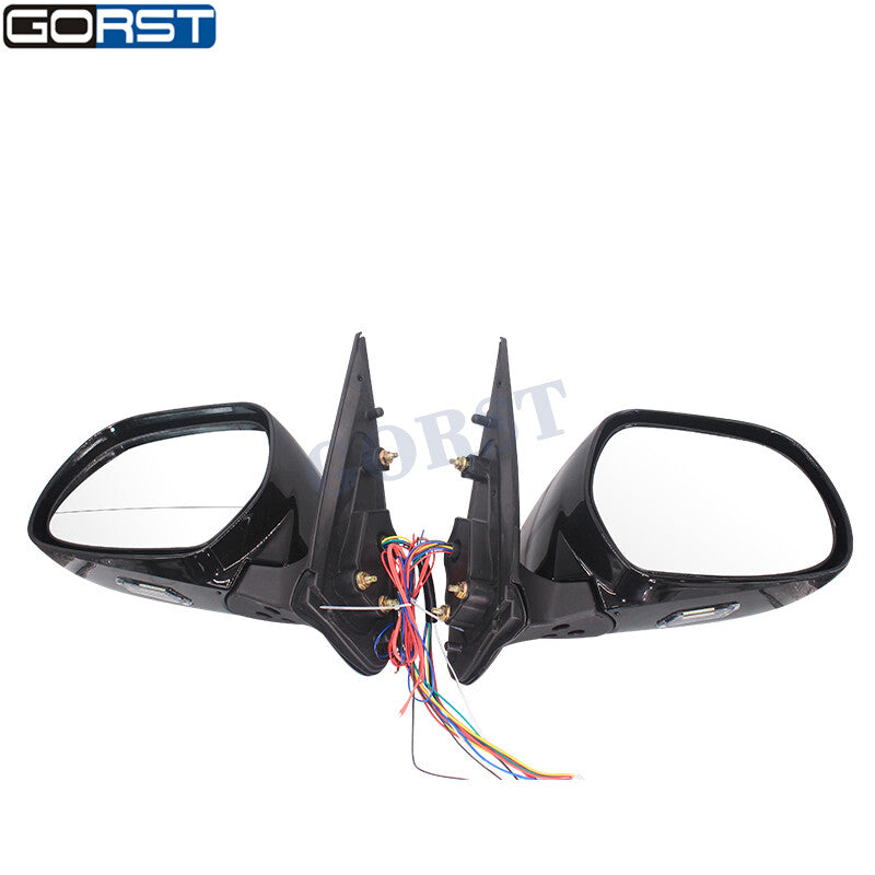 for Hiace Car Electric Reflector Rearview Mirror Exterior with Led Light v
