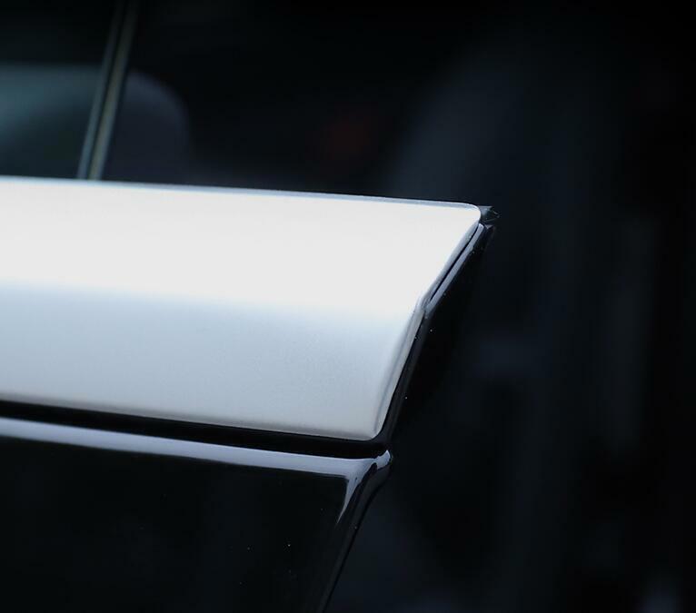 Chrome steel Car Window Strip Cover Fit For 2020-2024 for Model Y Trim 10PCS B n