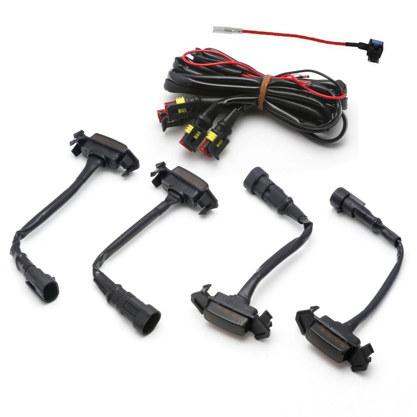 style front grille lighting kit red LED lights for 2016 - 2019 for Tacoma - v