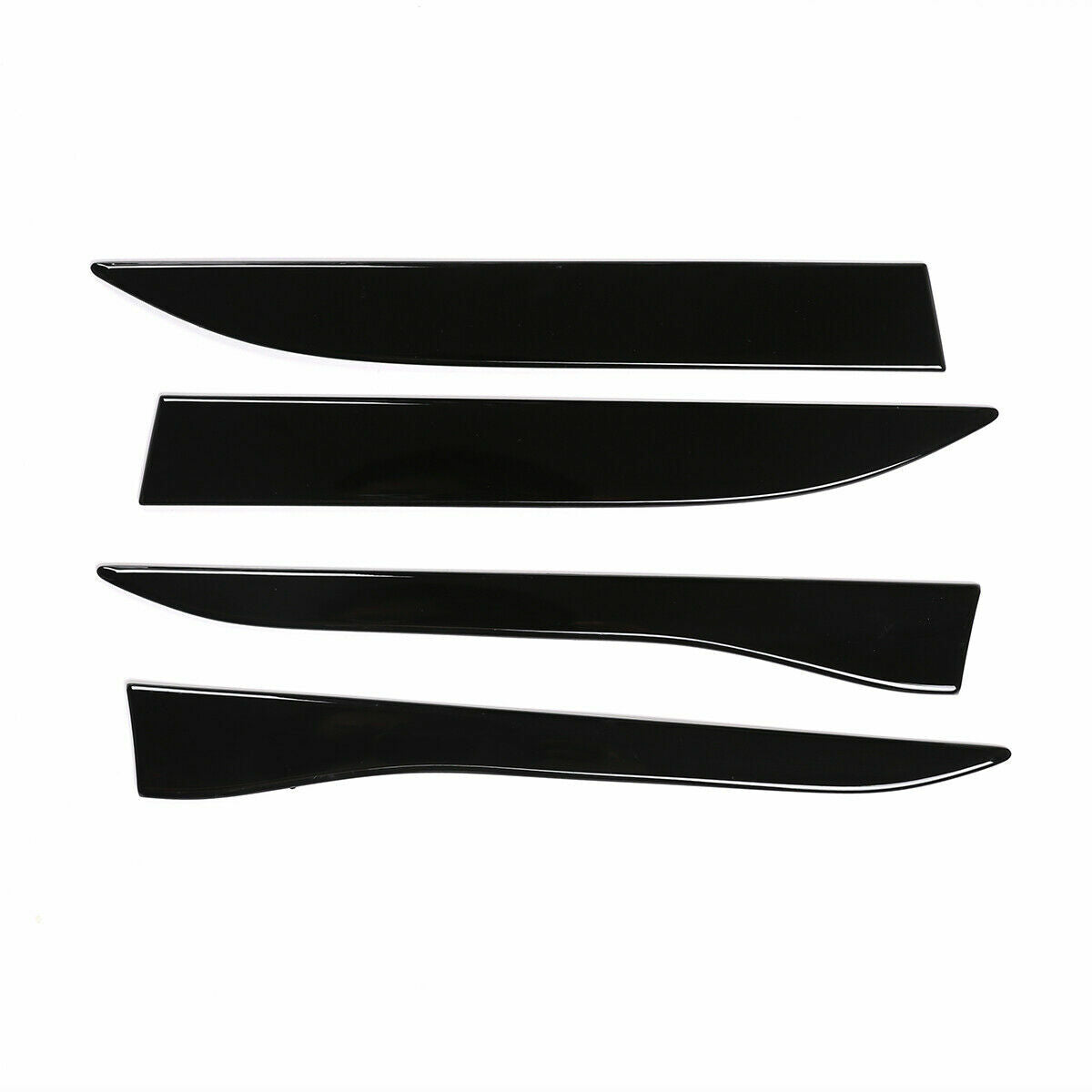 Carbon fiber exterior front bumper grille strip vent decoration suitable for Corvette C7 Z06 Z51- v