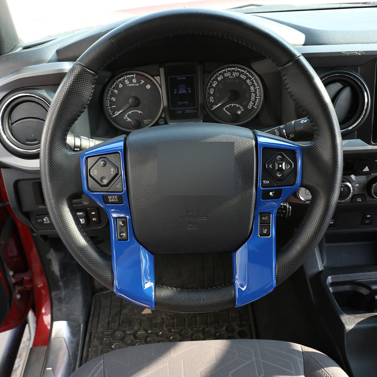 Matte Black Center Control Air Socket Cover for Tundra Sequoia 2022 - 23- v