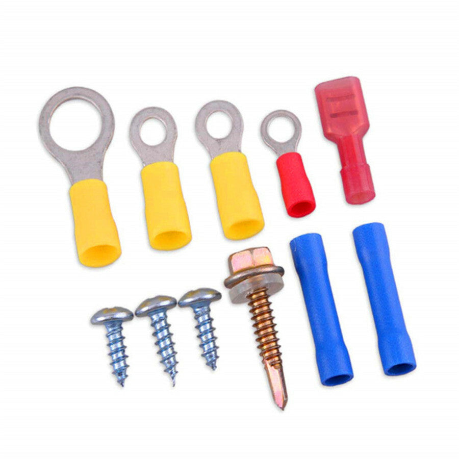 For Hot Rods Engines Electric Cooling Fan Wiring Relay Installation Tool Kit Q