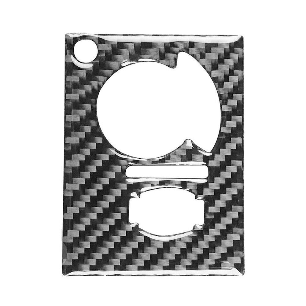 Headlight Switch Panel Cover Trim Carbon Fiber for Dodge for Challenger 2008-2014