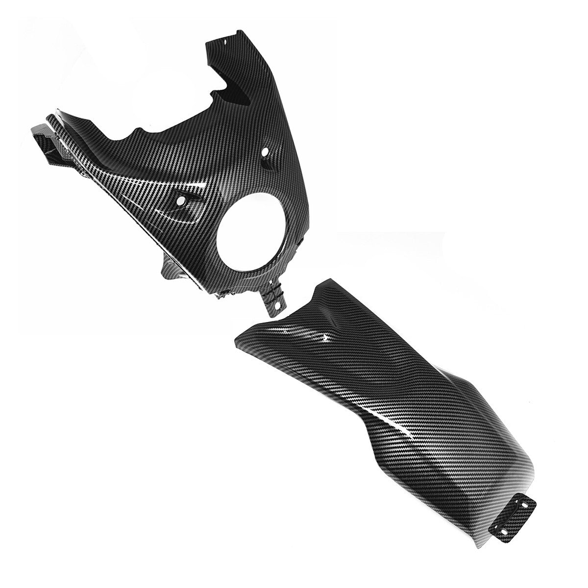 Carbon fiber front fuel tank cap rectifier kit for 2021-2024 for YAMAHA MT-07