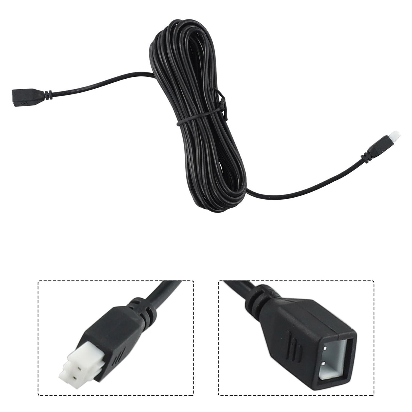 1 Car Parts Parking Sensor Extension Cable, 4 Meters Long
