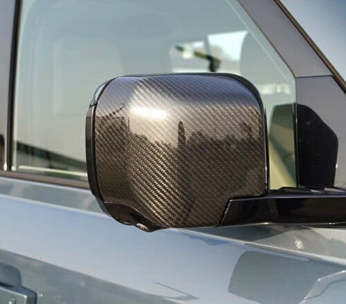 2020-2023 Cover Dry Carbon Fiber for Land Rover for Defender Rear View Mirror Cap