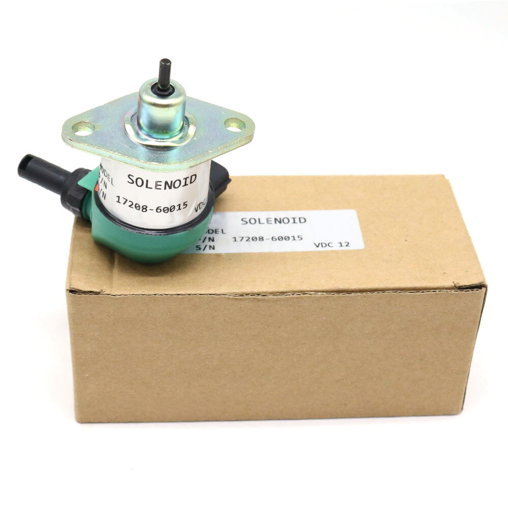 Fuel Shut Off Solenoid for Kubota D905 D1005 D1105 17208-60010 17208-60015