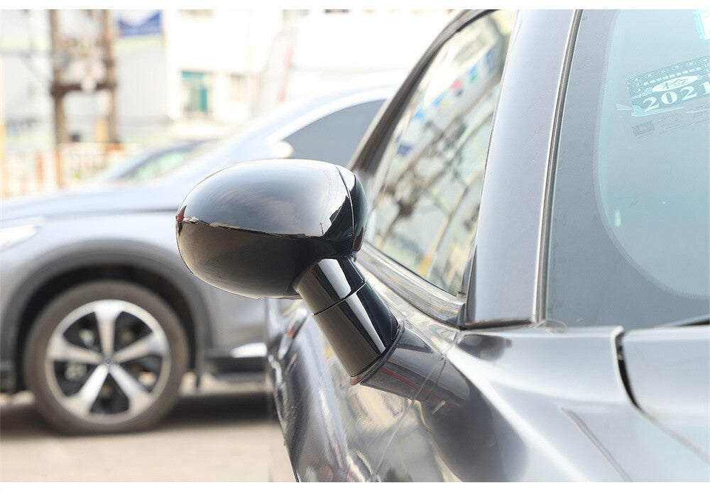 10Pcs Black ABS Exterior Side Rearview Mirror Cover for Dodge for Challenger 2009-23