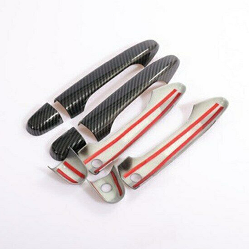Carbon Fiber for Smart Door Handle Trims Covers for Honda CRV for Civic 2012-2016 8PCS