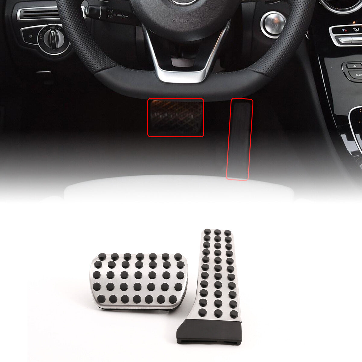 ABS Glossy Black Tailgate Handle Cover Trim Frame for Toyota Tendera 2022 - 2023 Q