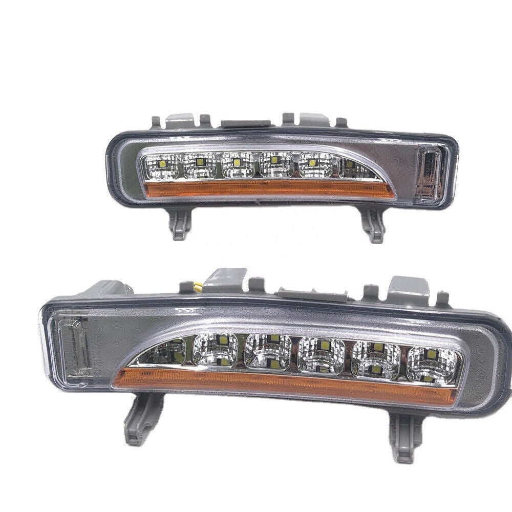 Fit for ford Edge 2011 2013-2014 Daytime Running Lights LED DRL Fog Lamp Bumper Q